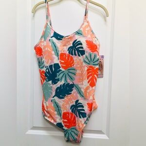 NWT•Serra•Tropical One Piece•Sz xl